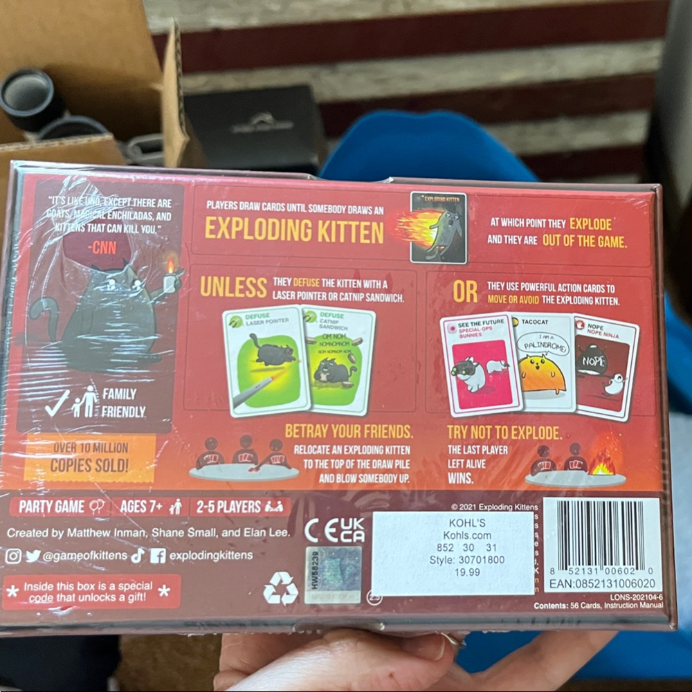Exploding Kittens Card Game - Picture 5 of 5